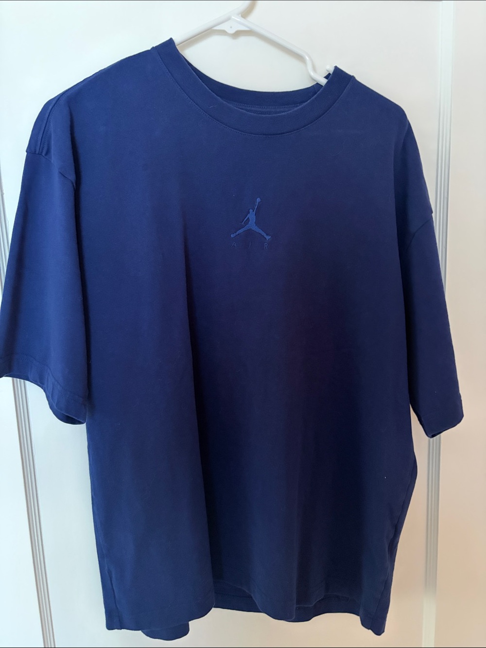 Jordan Deep Blue Tee with Subtle Jumpman
